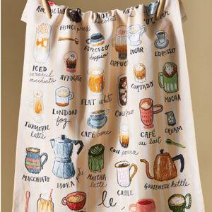 Le Café Dish Towel