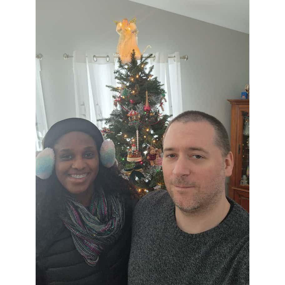 Dennis and Michelle spending Christmas 2024 in Upstate New York at his parents' home.