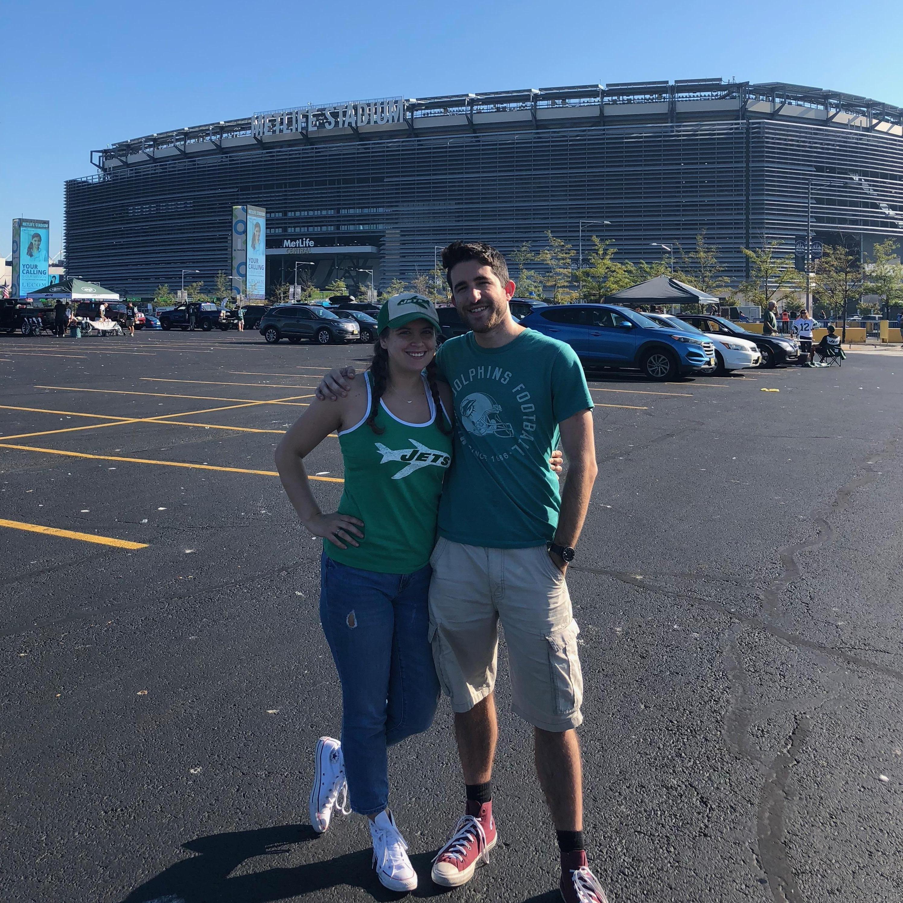 We still manage to love each other, despite rooting for opposing teams