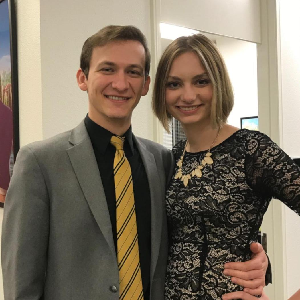 At the Pixelberry holiday party in January 2019