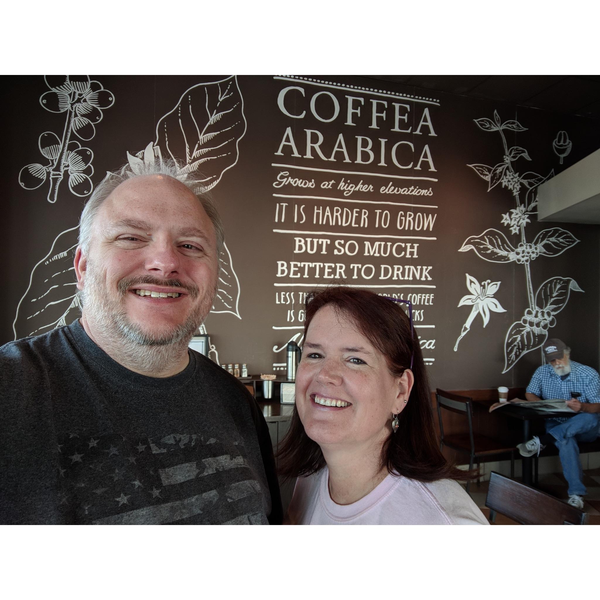 July 5th- Starbucks outside Dayton, OH