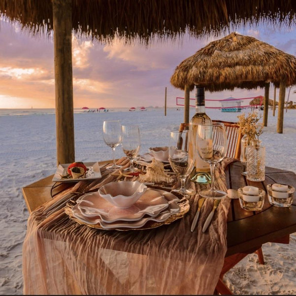 Dinner on the Beach