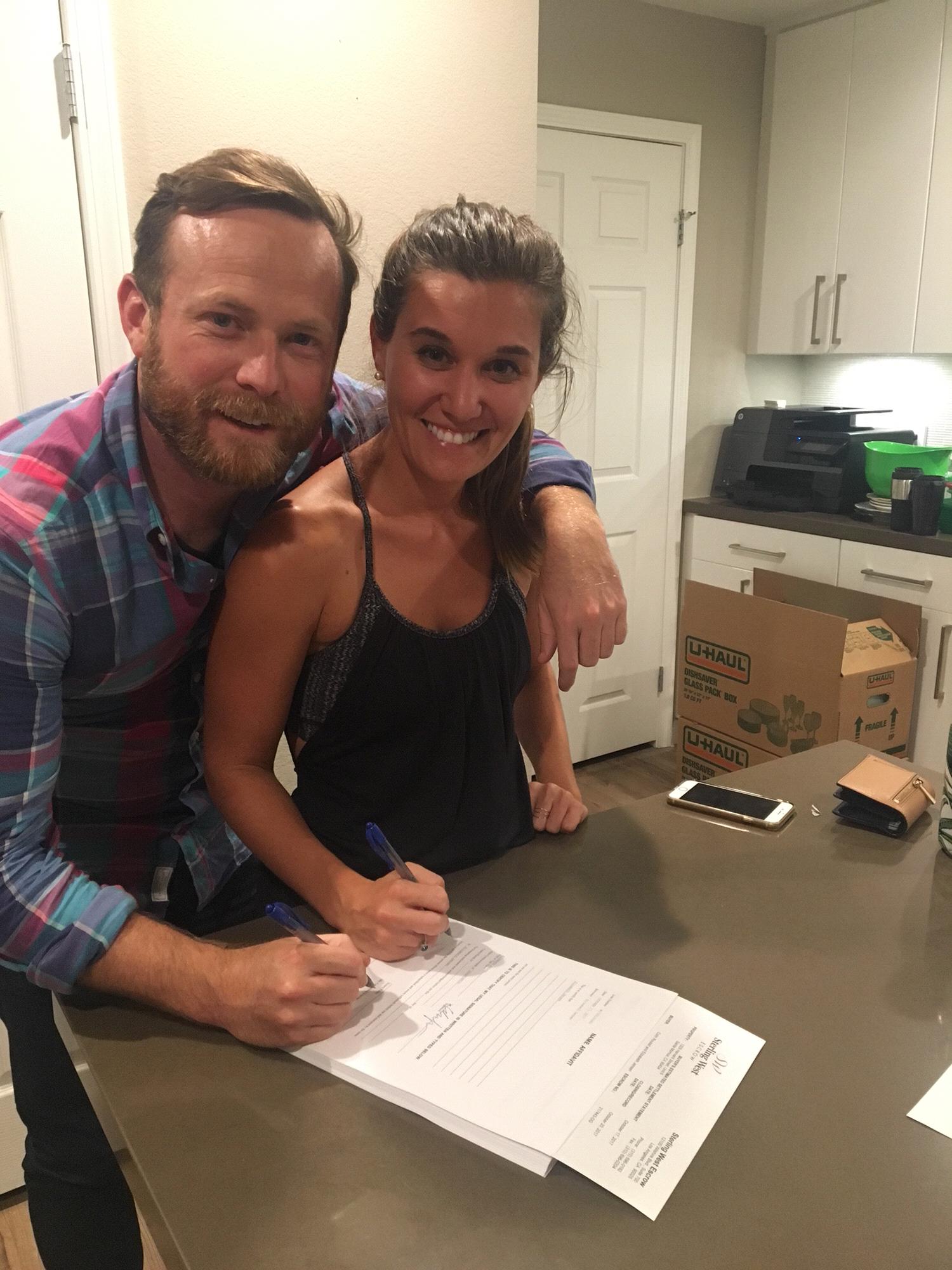 Buying our first home! - Santa Monica, 2017