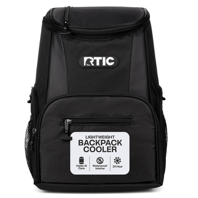 RTIC Outdoors 15 Cans/ 10qt Lightweight Backpack Cooler - Black