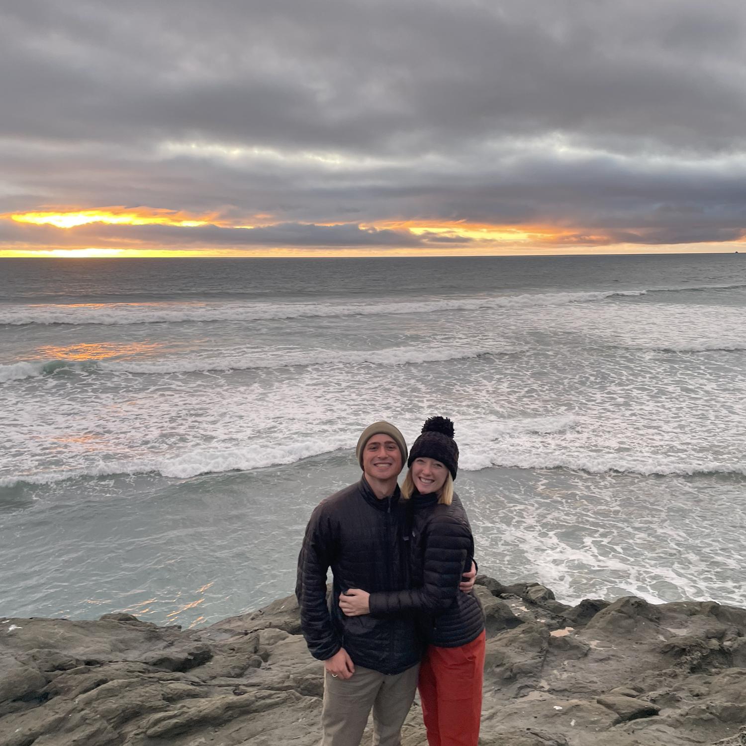 Camping at the beach