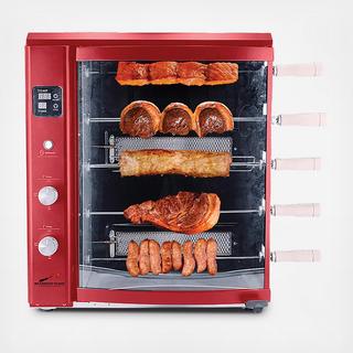 Brazilian Gas Rotisserie Grill and 5-Skewer Set