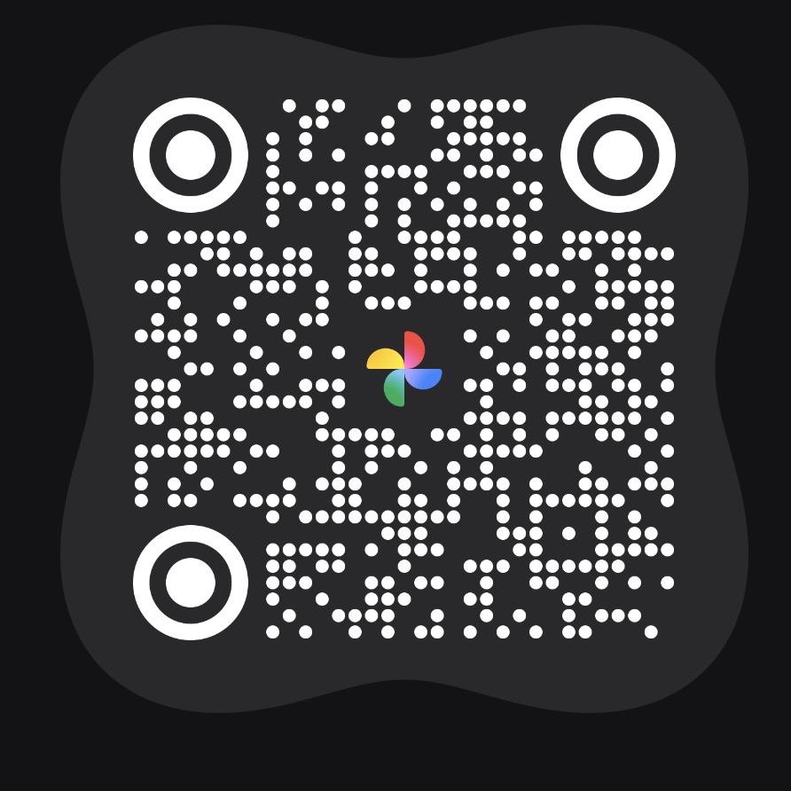 We’d love to experience our wedding from your lens!
Use this QR code to access our Google photo album and upload them there!