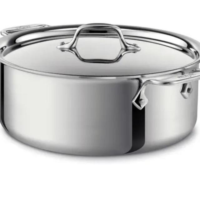 D3 Stainless Everyday 3-ply Bonded Cookware, Stockpot with lid, 6 quart