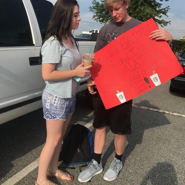 “Promposal” and our anniversary 🤍