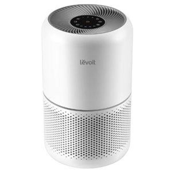 LEVOIT Air Purifier for Home Allergies Pet Hair in Bedroom, Covers Up to 1073 ft² by 56W High Torque Motor, AHAM VERIFIDE, 3-in-1 Filter with HEPA Sleep Mode, Remove Dust Smoke Odor, Core300-P, White