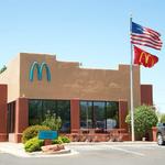 The only McDonald's in the world with turquoise arches