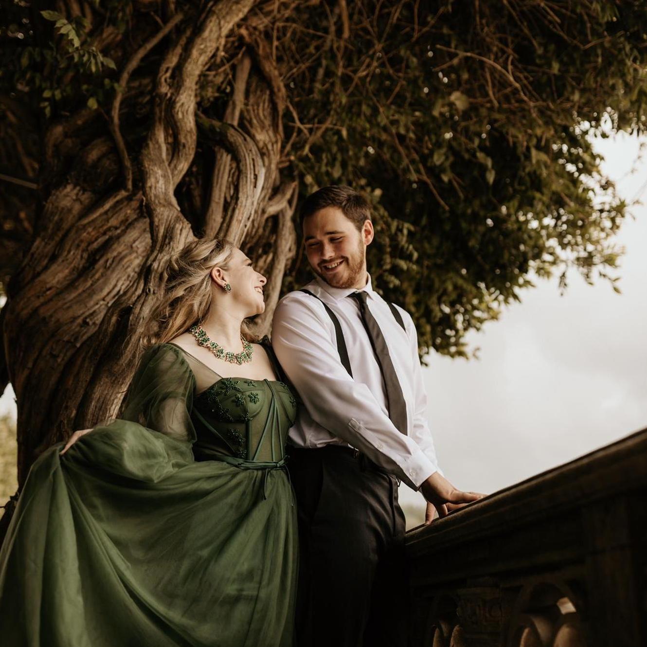 This was another image from our engagement shoot at the Biltmore under the coolest fantasy tree we had ever seen. (August 30, 2021)