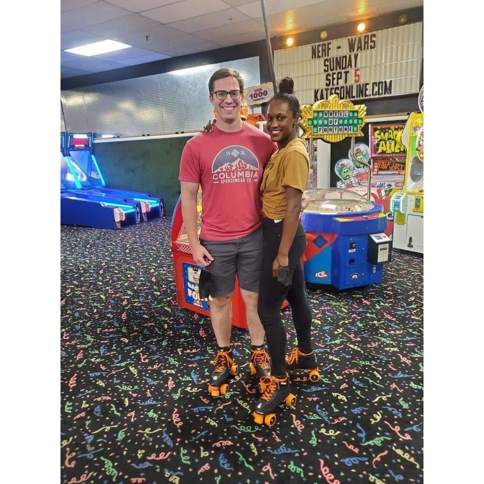 When I realized skating isn't Tyler's strongest suit. LOL