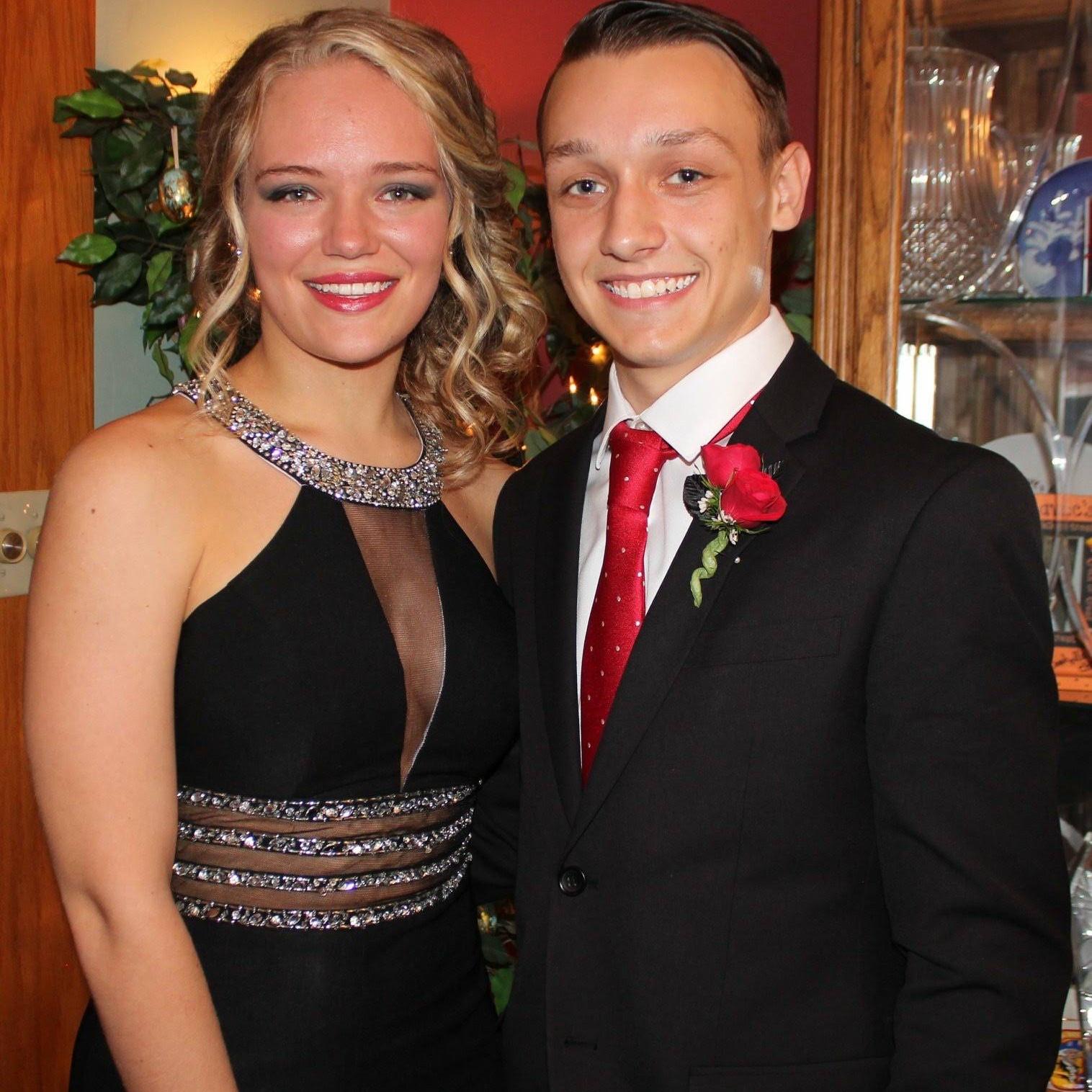 The start of our story, Prom 2018. This is when we started dating!