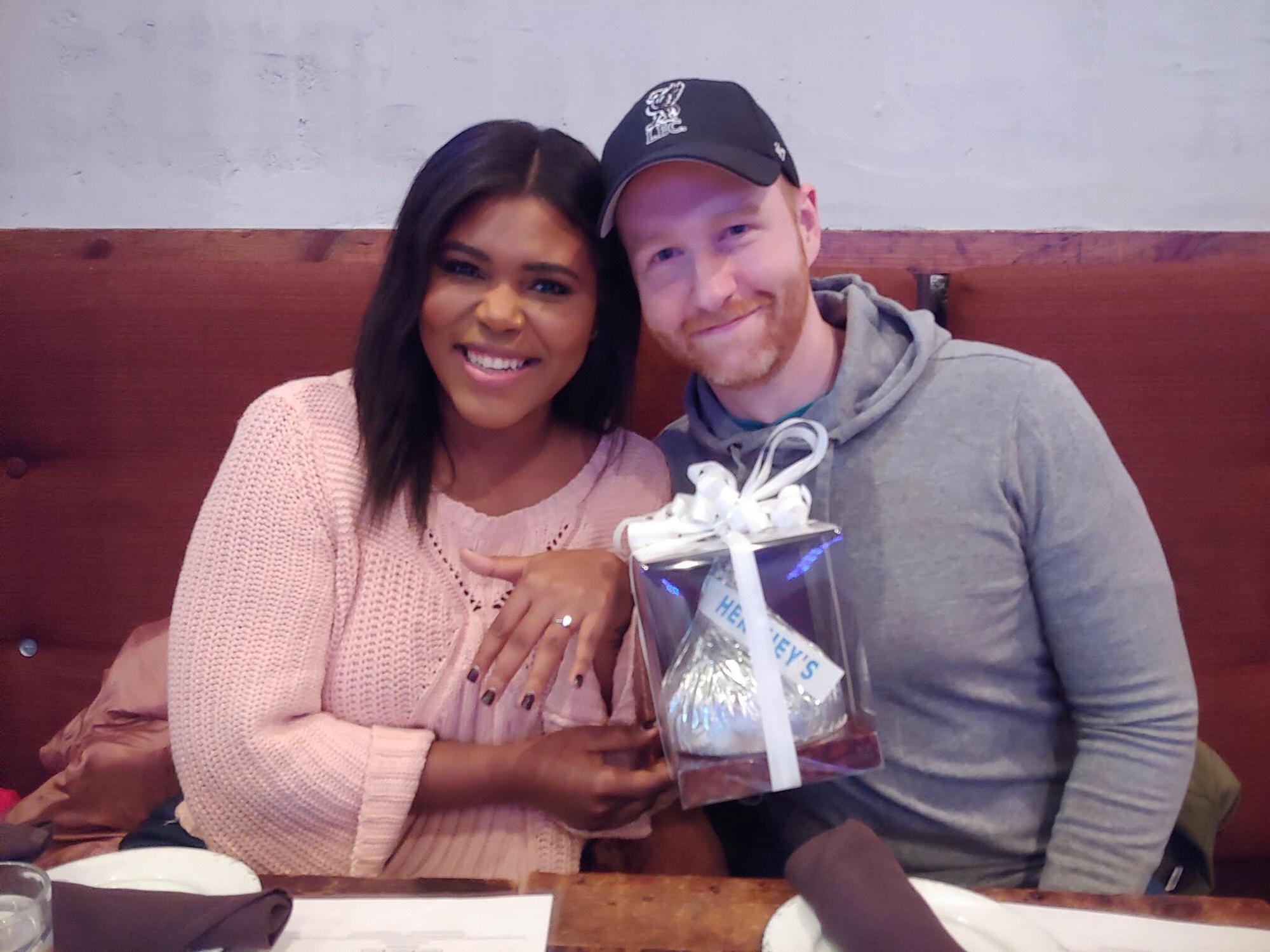 Our first engagement gift =)