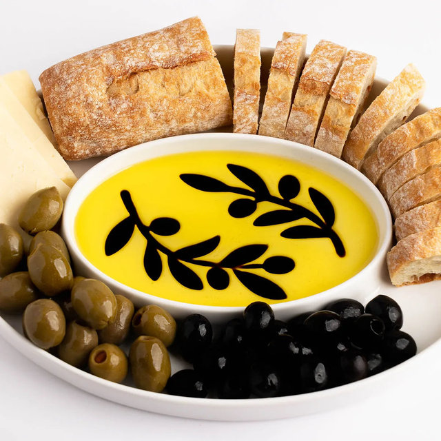 Olive Oil & Vinegar Dipping Tray