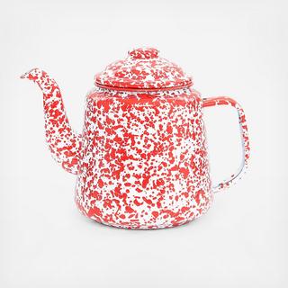 Splatter Enamelware Teapot