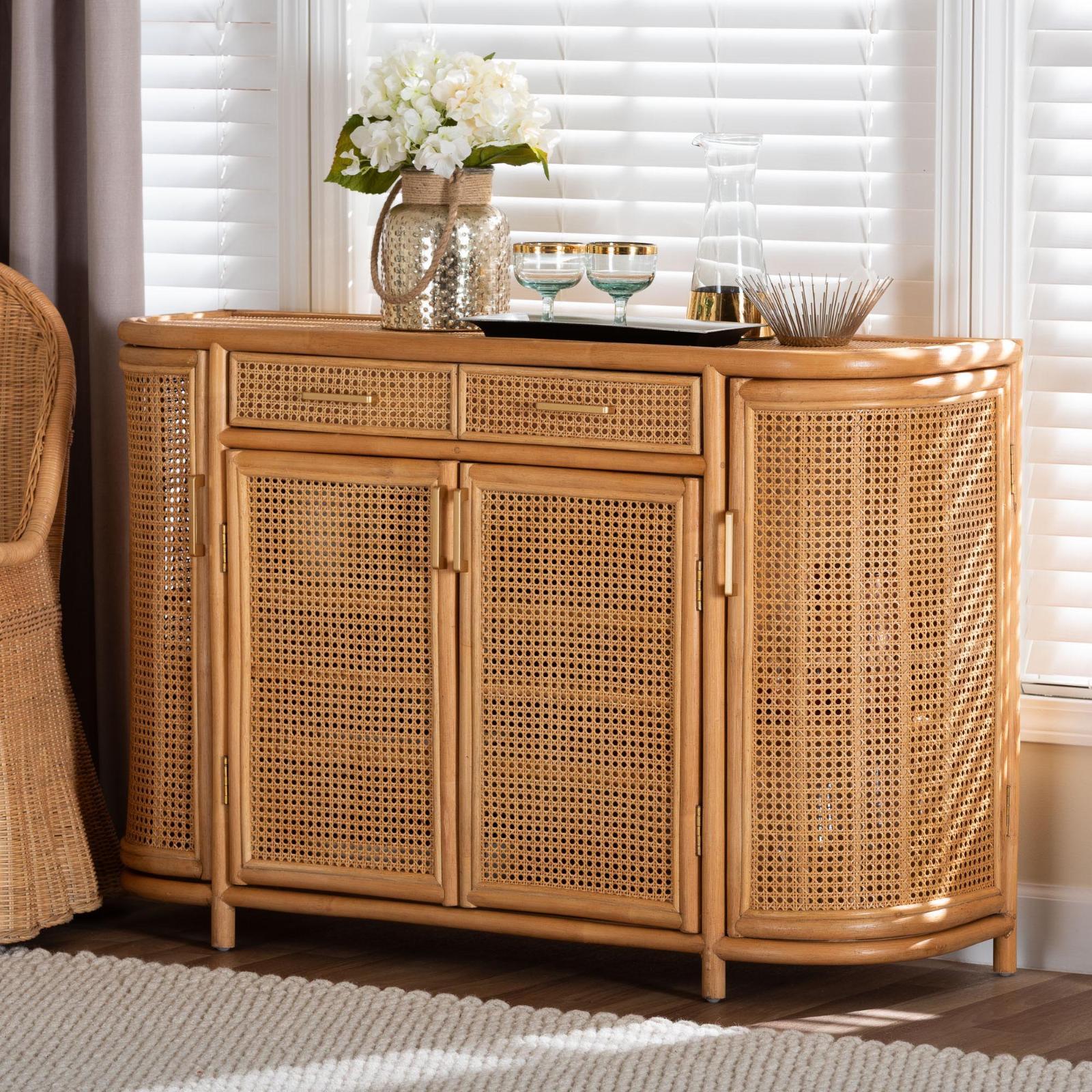 Baxton Studio, McKenna 2-Drawer Sideboard | Zola