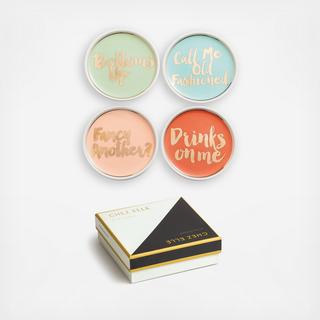 Chez Elle Coaster, Set of 4