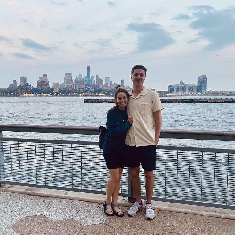 on a trip visiting nyc before we moved there :)