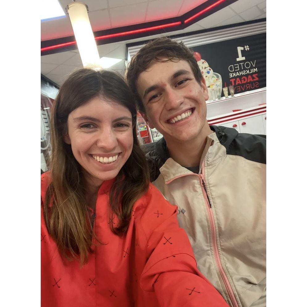 Steak n' Shake milkshakes were a staple in our relationship