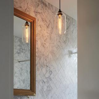 Helio Prisma Handblown Modern Glass Pendant Light