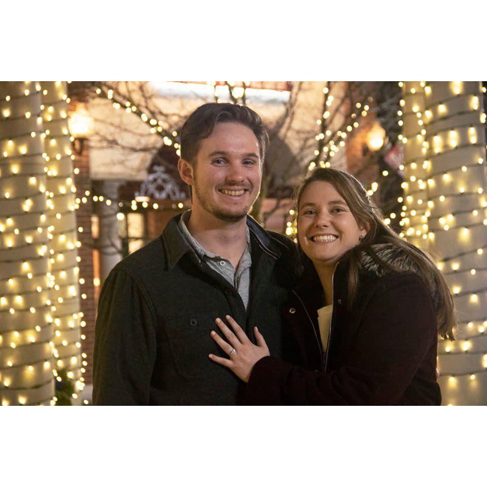 She said yes!