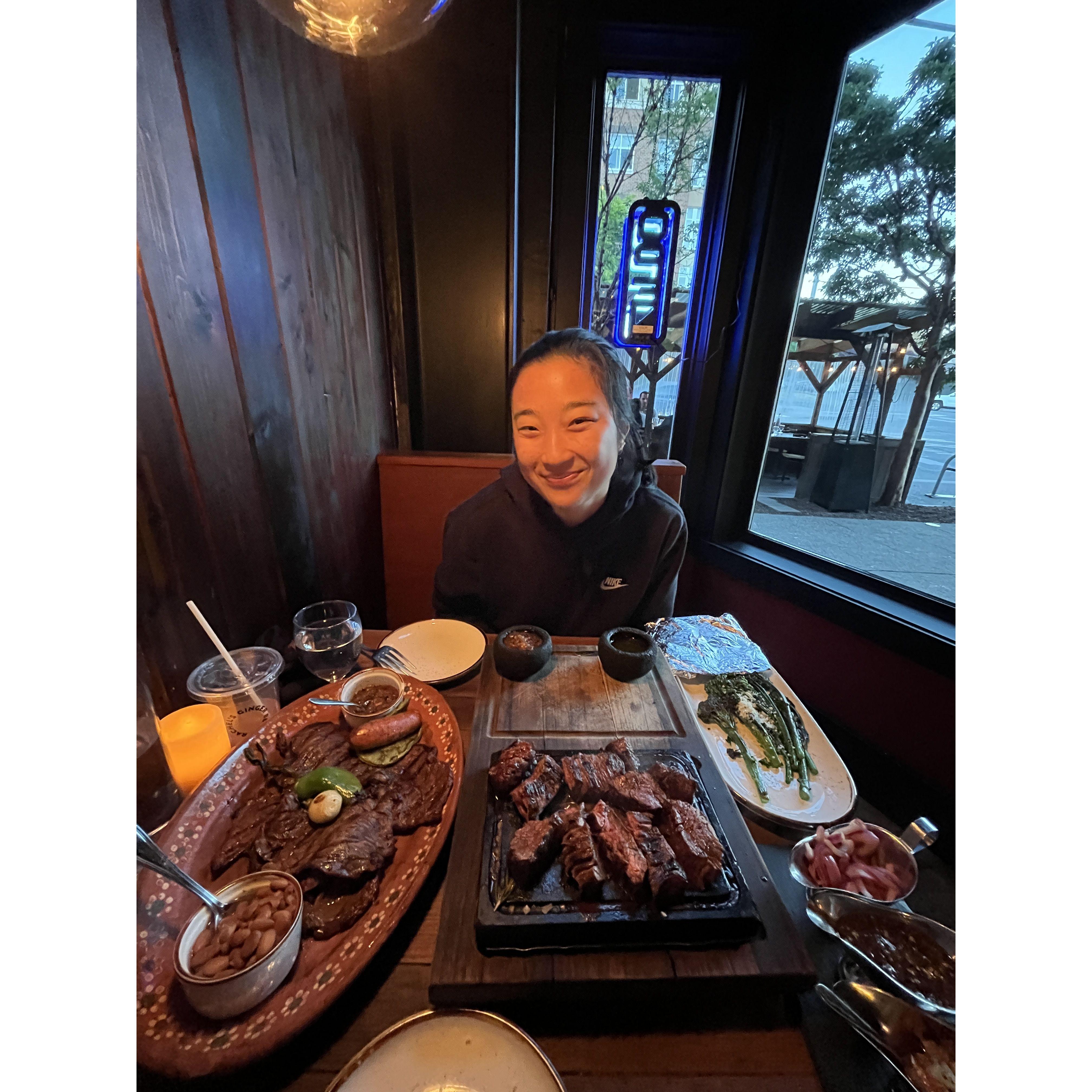 First time at Asadero!
