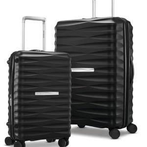 Voltage DLX 2 Piece Set (CO/MD) | Luggage Set | Samsonite Black