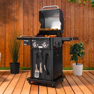 Revolution 2-Burner Propane Gas 5-Piece Barbeque Grilling Tool Set