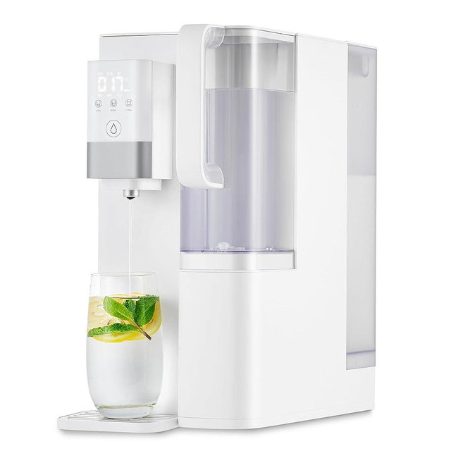 CO-Z Reverse Osmosis Water Filter Countertop, 5-Stage RO Water Filtration System, Portable Water Purifier Dispenser with 3 Preset Volume Options, 4:1 Pure to Drain, NSF/ANSI 58, No Installation