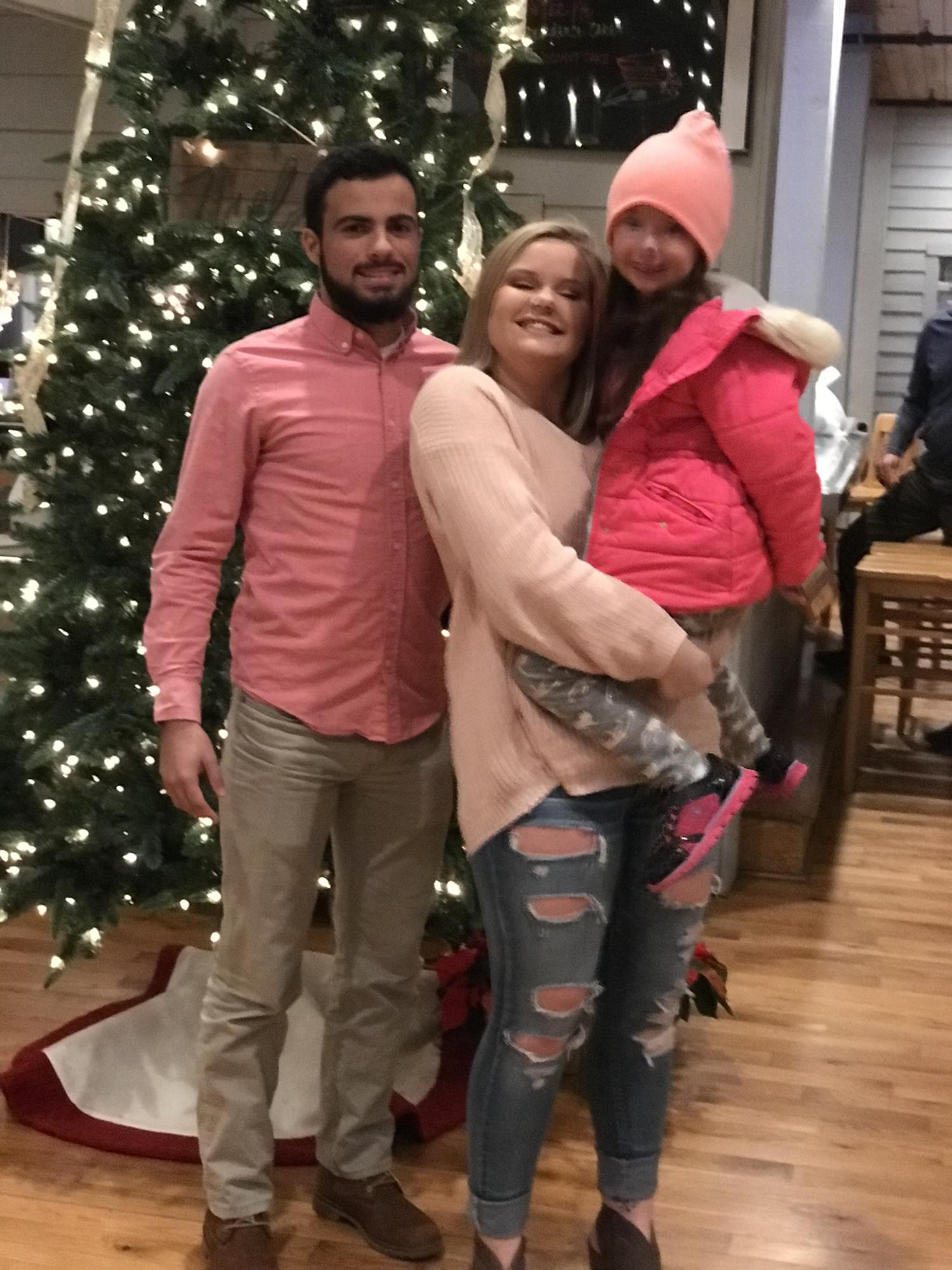 Joseph’s first trip to meet Kayleigh’s family 12/2017