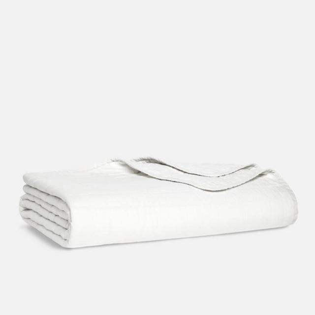 King Size Lightweight Cotton Quilt (White)