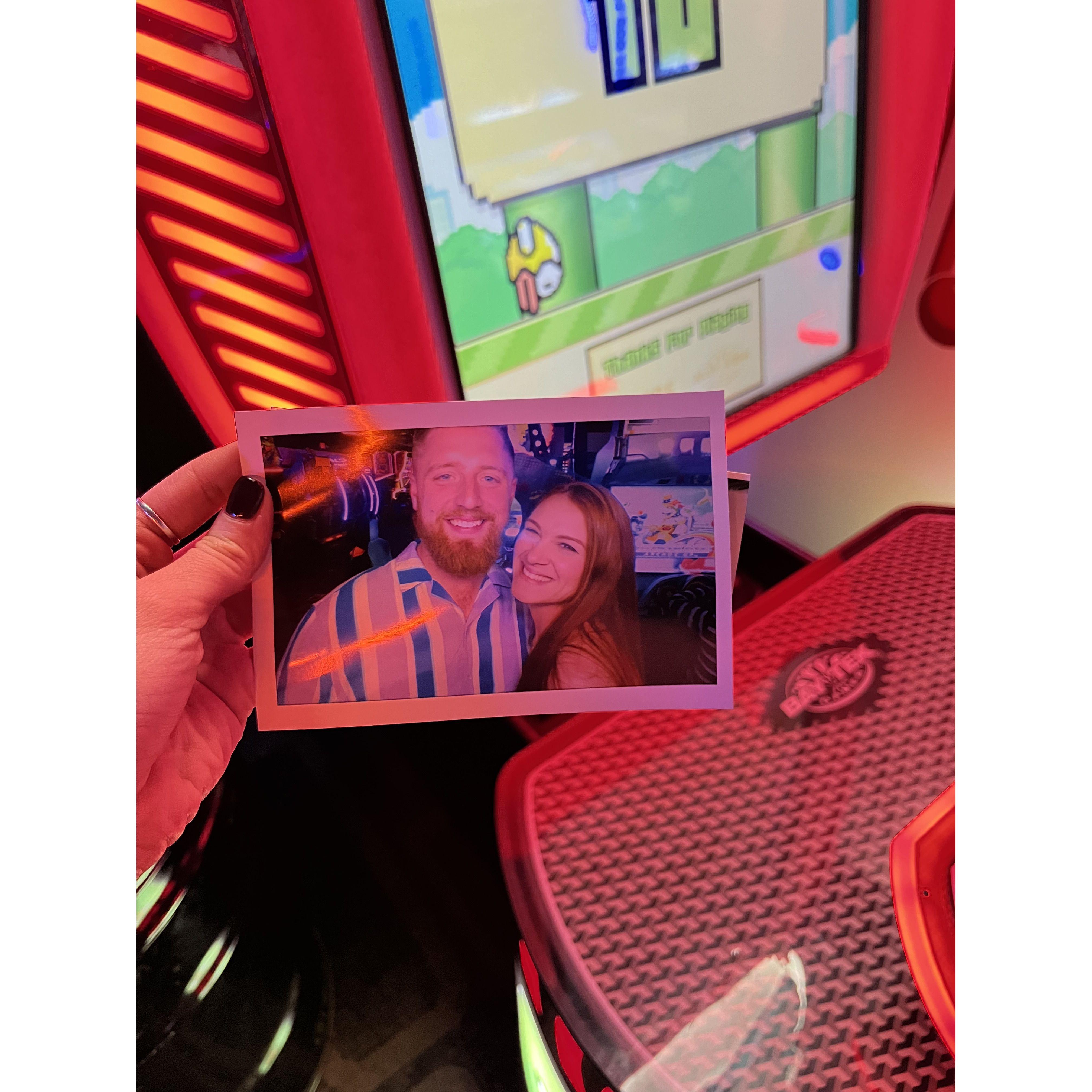 To celebrate our one-year milestone, we recreated our first date!