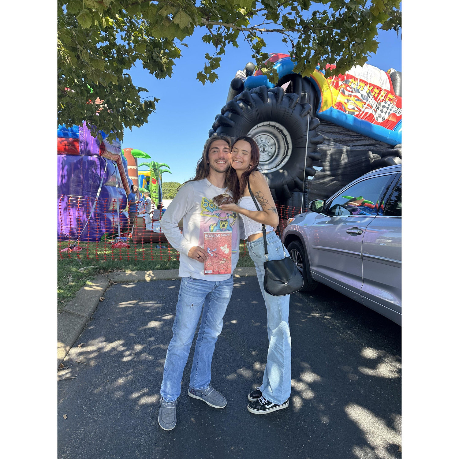 September 7th, 2024: Enjoying a day at the pickle festival which would inspire us to go to many more festivals over the next year