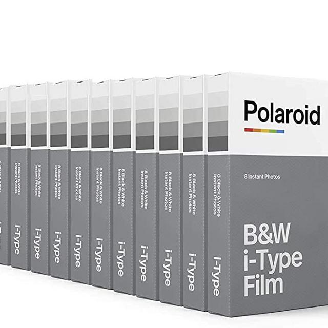 Polaroid Originals Black & White Film for I-Type, 12 Pack, 96 Photos (6090)