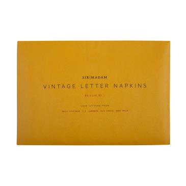 Love Letter Napkins, Set of 4, Edition 1, Set 1