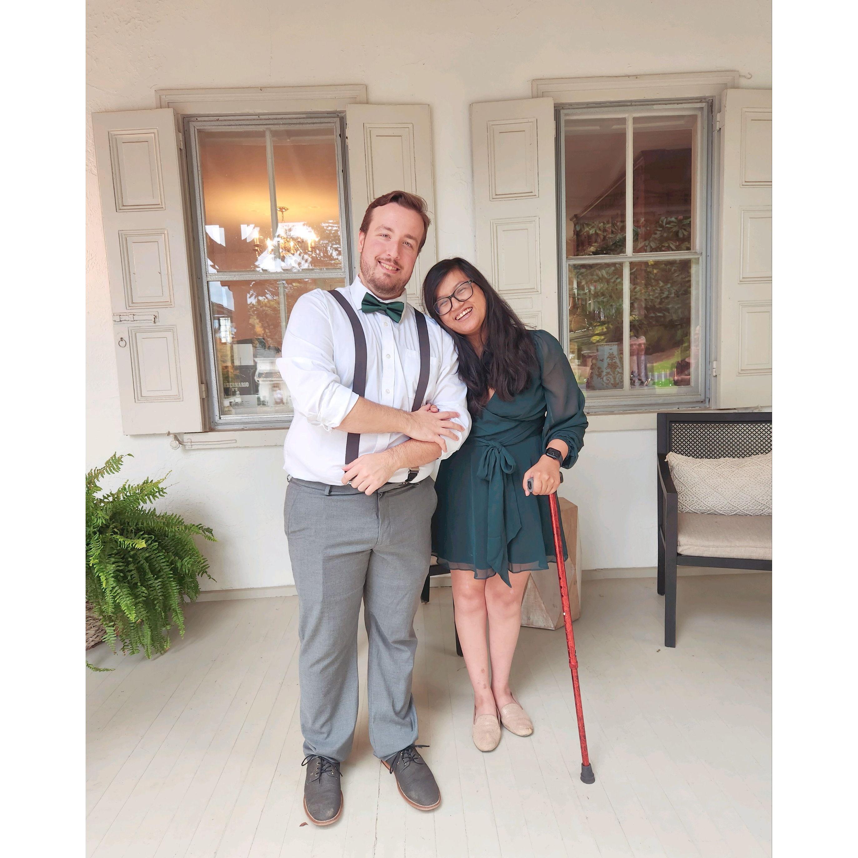 Adie and Jacquline's wedding. One of our fondest memories!