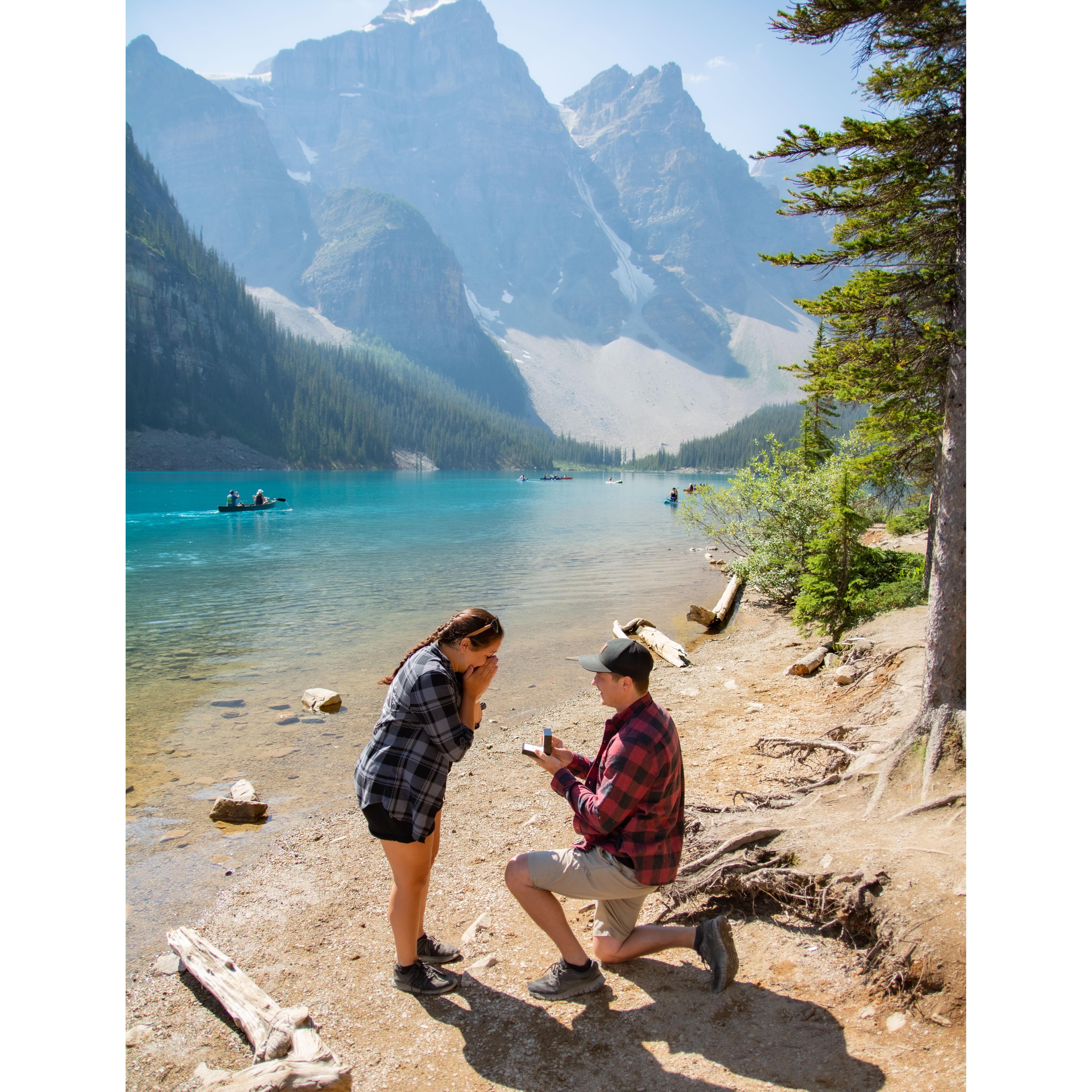 The proposal!