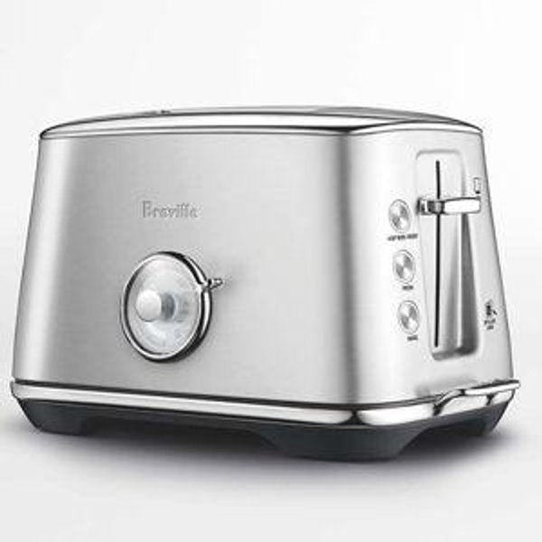 Breville Toast Select Luxe 2-Slice Toaster in Stainless Steel + Reviews | Crate & Barrel