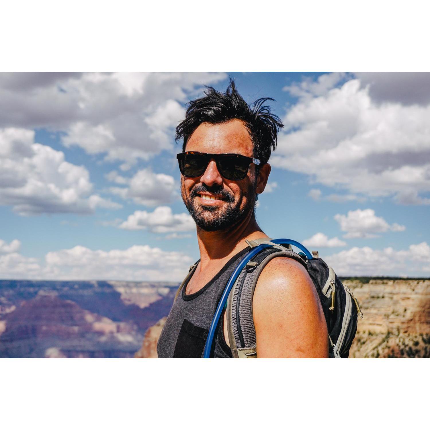 Mid-Grand Canyon bike ride!
