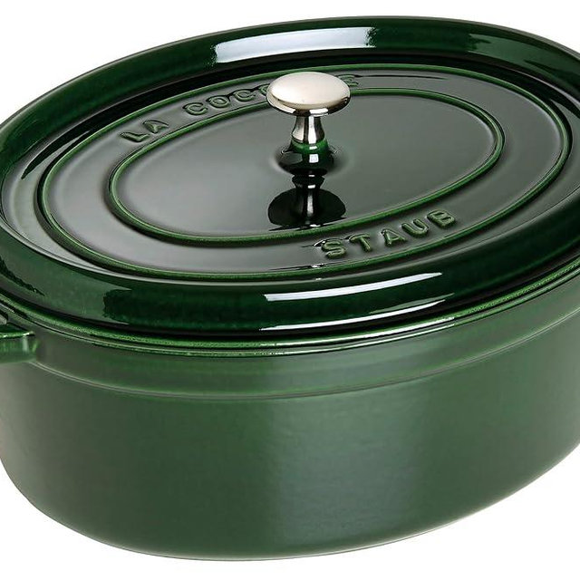 Staub Cocotte Oval 33cm Basil