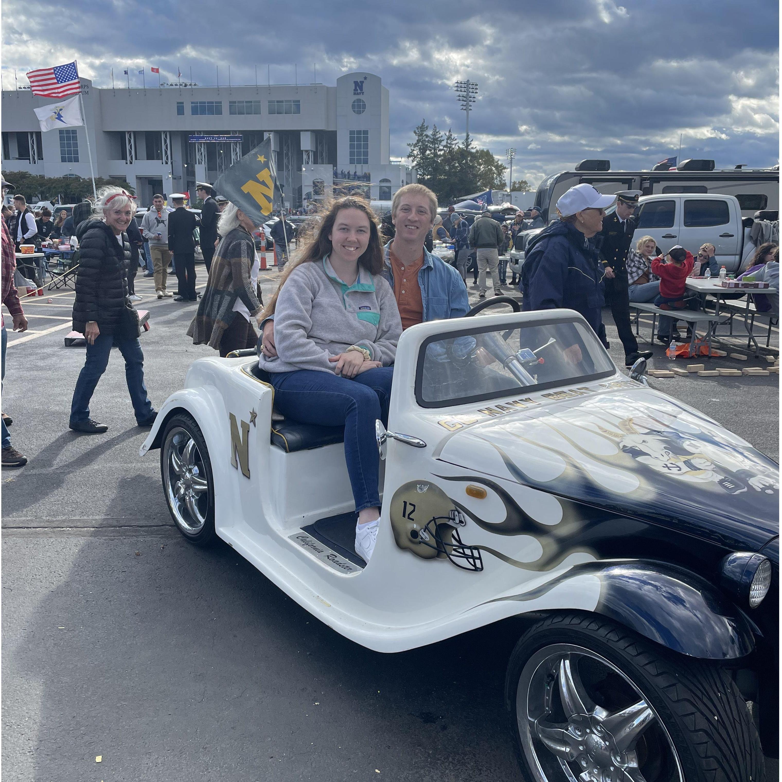 Navy Tailgate, Fall 2023