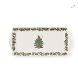 Spode ~ Christmas Tree ~ Dinnerware (UK MADE) ~ Serving Tray 12', Price $186.00 in Americus, GA from Minick Interiors