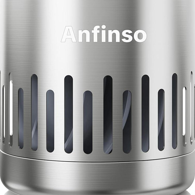 Anfinso Fridge Deodorizer, Lasts for 10 Years, Refrigerator Deodorizer Odor Eliminator Fridge Smell Remover, Home Kitchen Essentials Gadgets, More Effective Than Baking Soda & Charcoal Air Purifiers