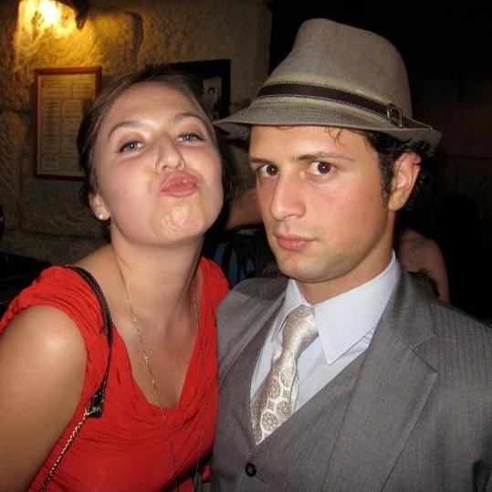 This was one of our first pictures together -- Halloween in Spain, a few weeks after we met. We channeled our favorite Mad Men characters.