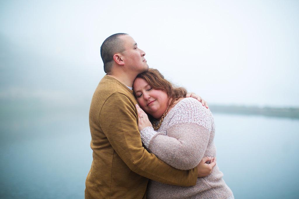 Sneak Preview - Engagement Photo at Lands End Image ©Kirsty Edwards Photography 2022