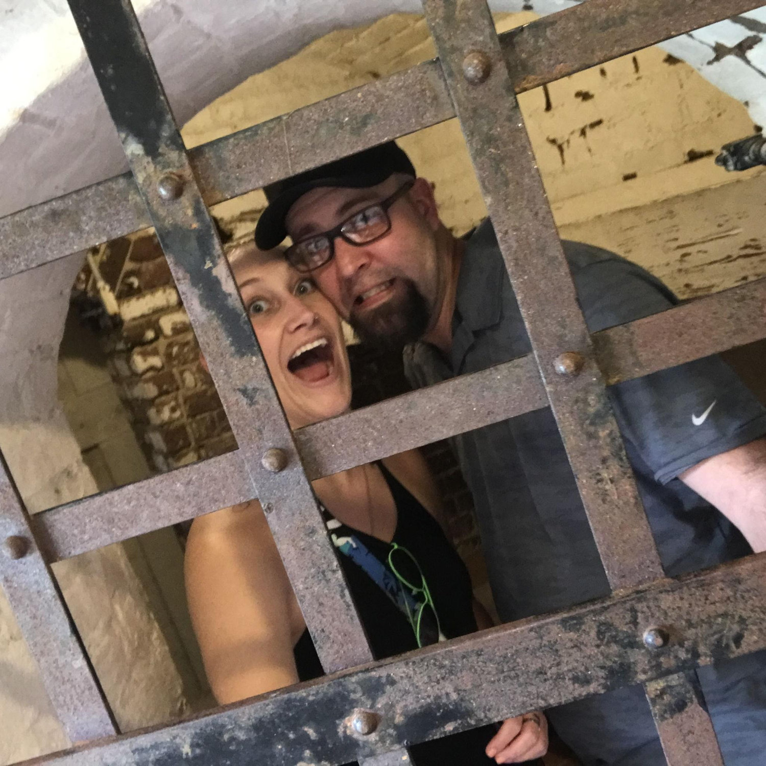 Ash’s first time in Savannah, GA. We toured the old fort!