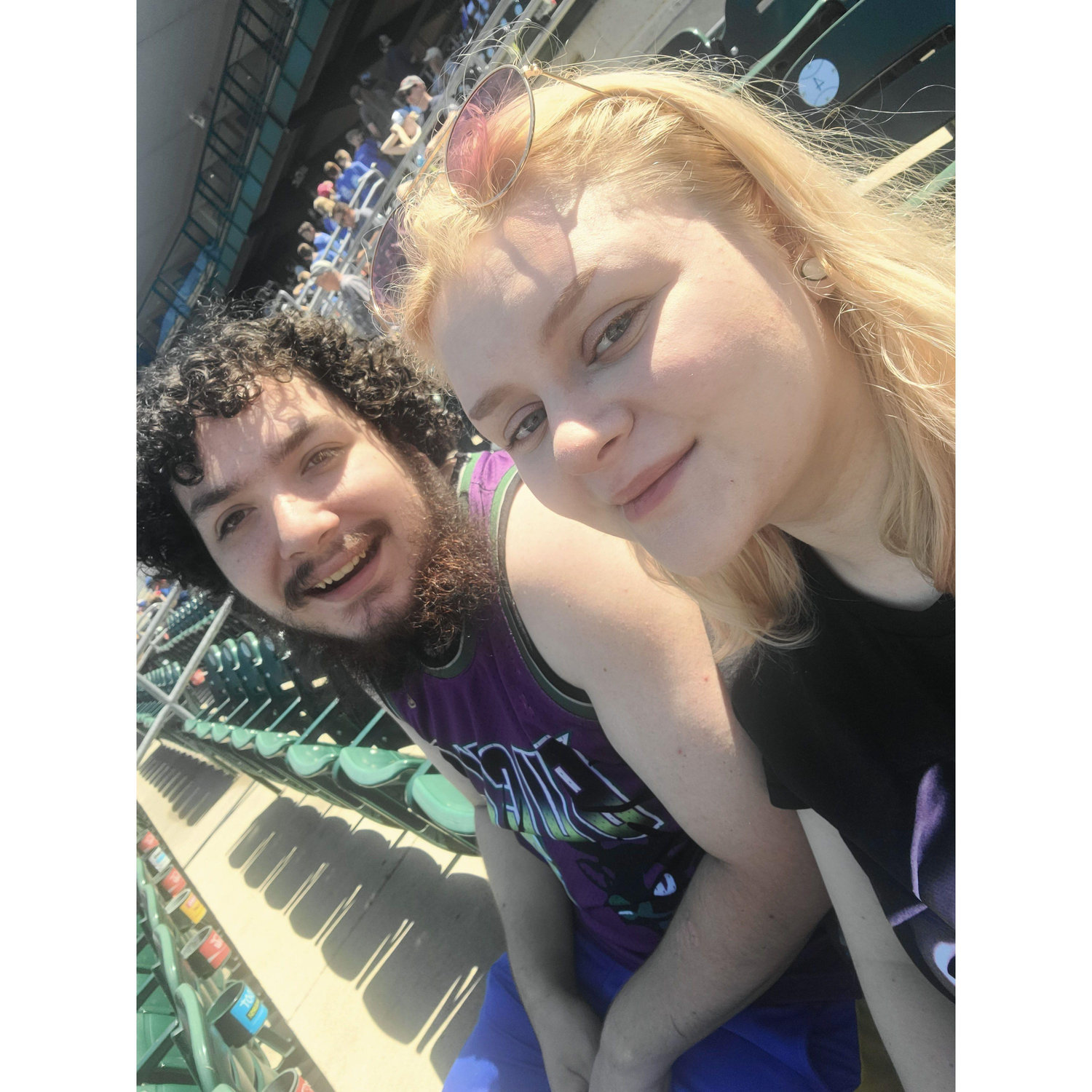 First Cubs game together!