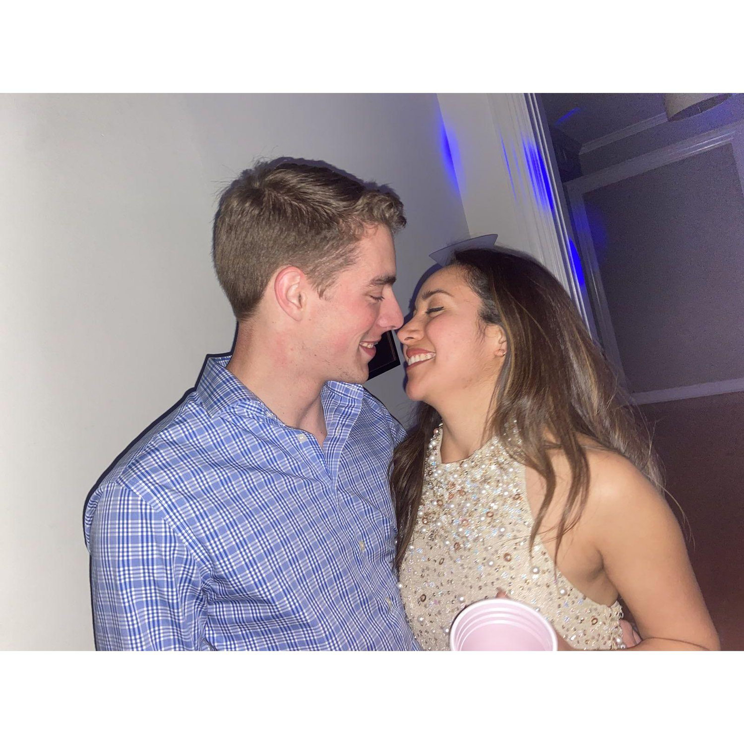 Our first New Years Eve Kiss